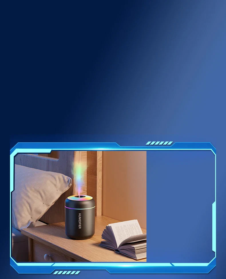 MiniMist – Compact USB Air Purifier for Car and Bedroom