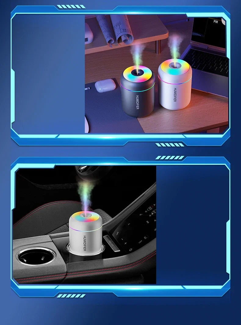 MiniMist – Compact USB Air Purifier for Car and Bedroom