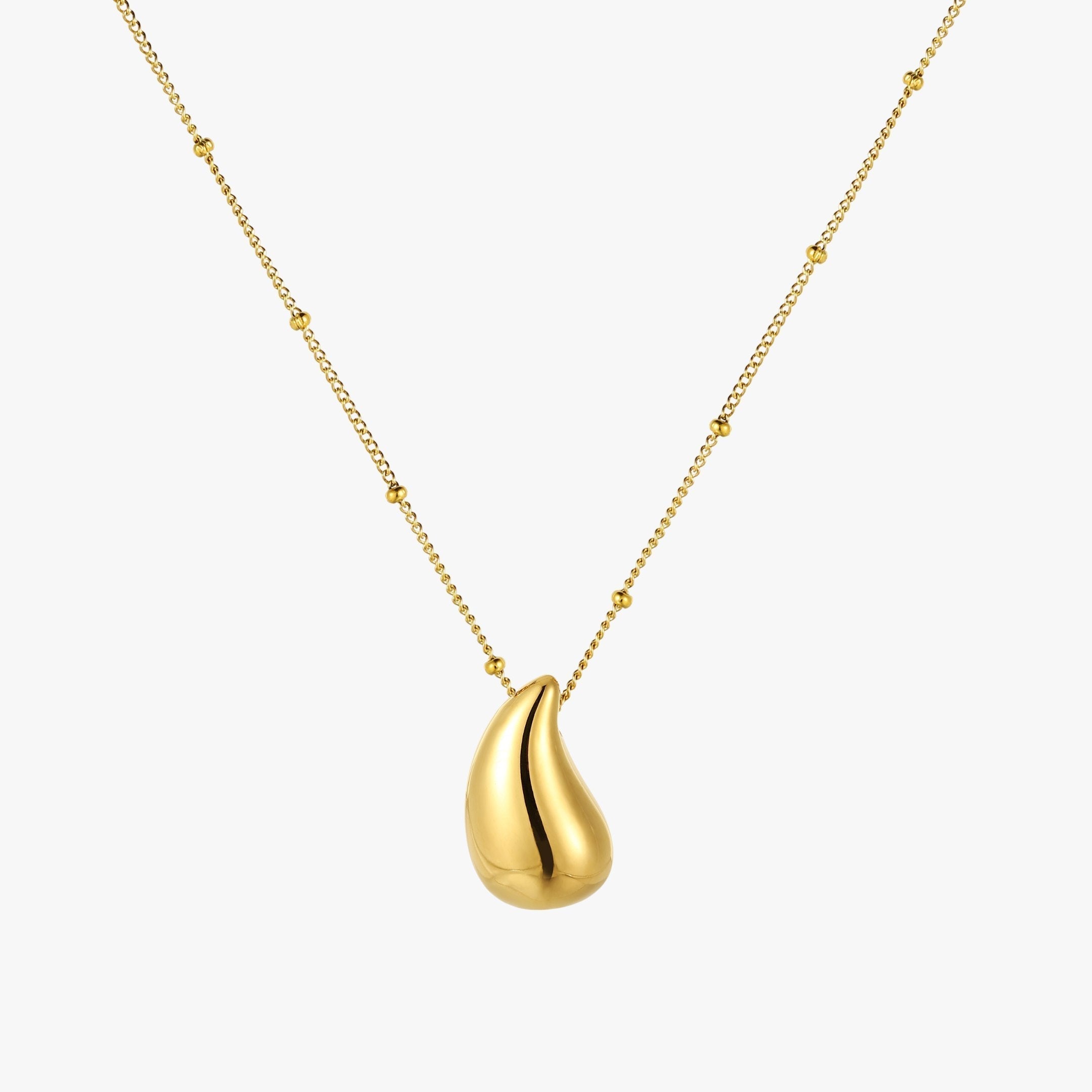 Drop-shaped Necklace - Elara Elegance