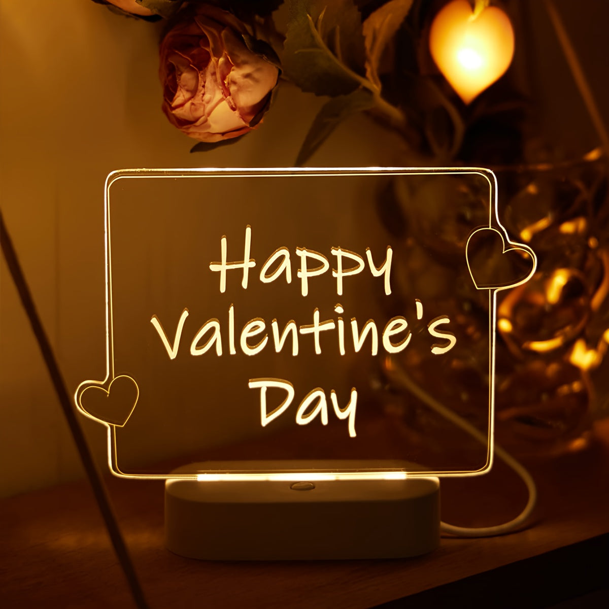 LoveGlow - Modern 3D LED Heart Lamp