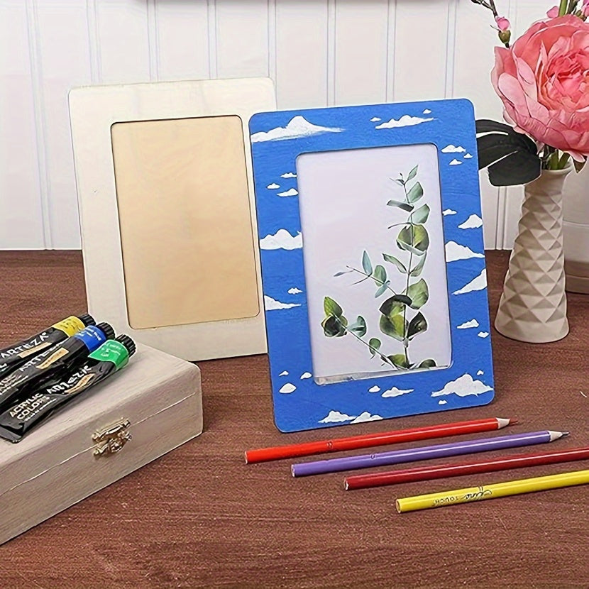 CreativeFrame – Set of 10 DIY Wooden Foot Frames