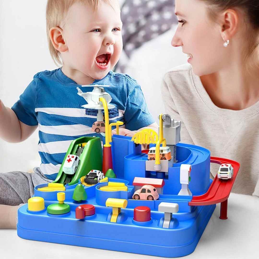 RescueTrack Adventure Set – Educational Preschool Toy