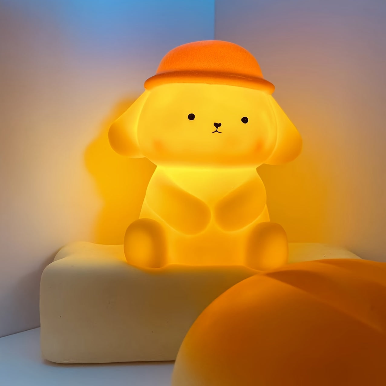 ValpGlow Lampa - Söt LED Nattlampa för Barn