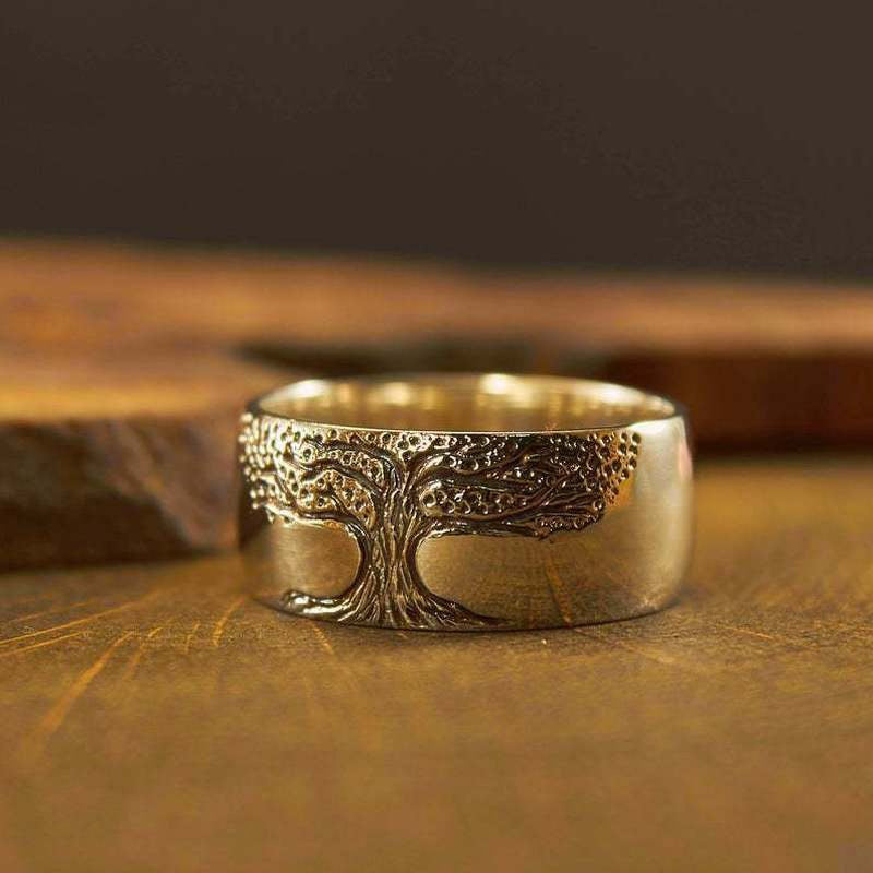 Elegant ring with the tree of life - Lina