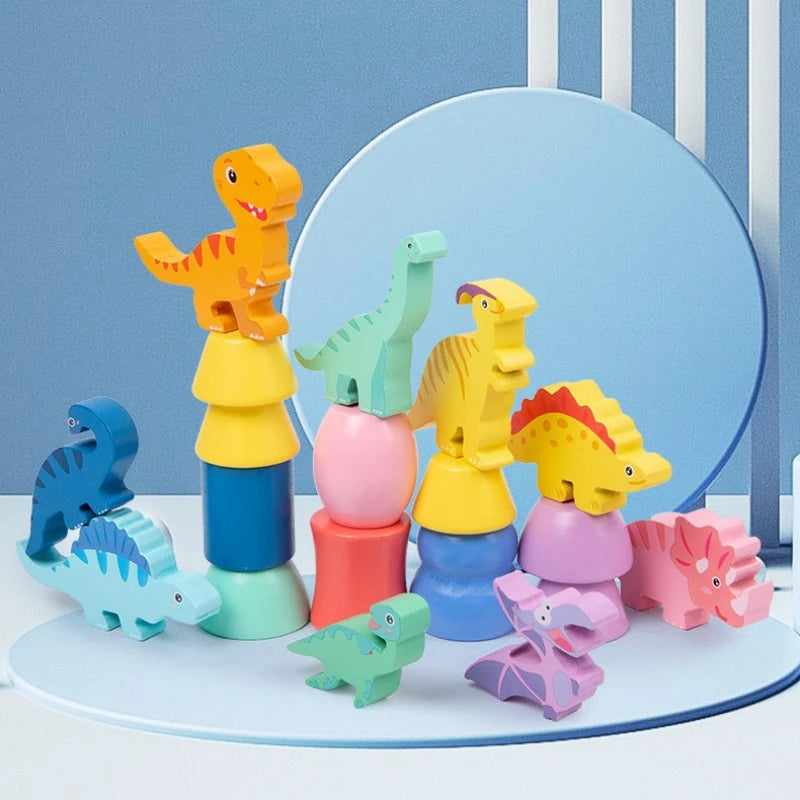 DinoStack Game – Creative Stacking Game for Kids