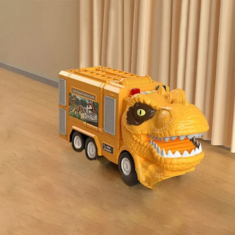 DinoRoar Truck - Foldable Dinosaur Adventure Truck