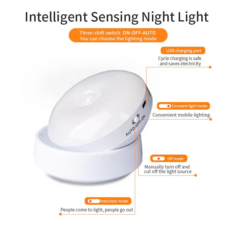 ElaraMotion - Elegant Motion Sensor Night Light