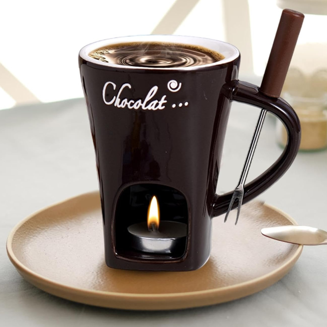 ChocoFondue - Elegant Bowl for Meltable Chocolate and Cheese