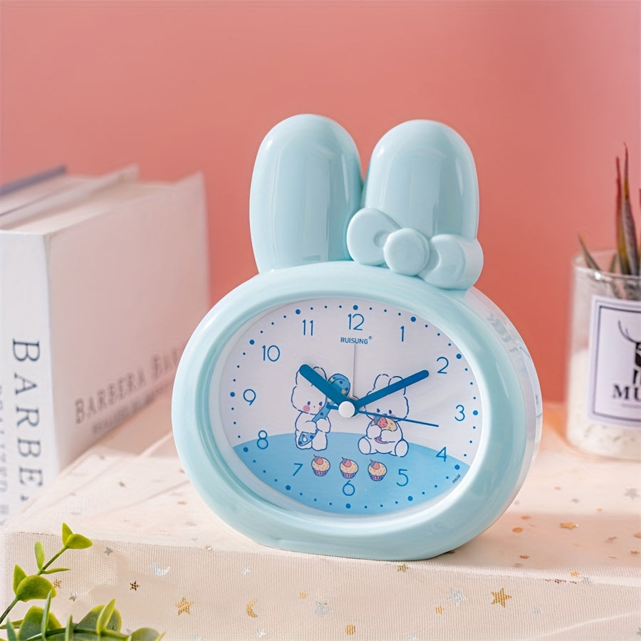BunnyTime Clock - Cute LED Alarm Clock with Night Light