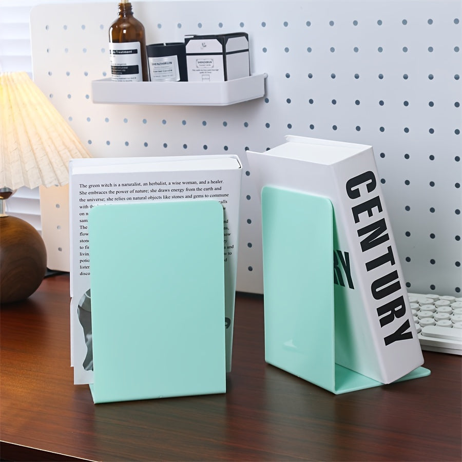ClearStand - Elegant Clear Bookend Set of 2