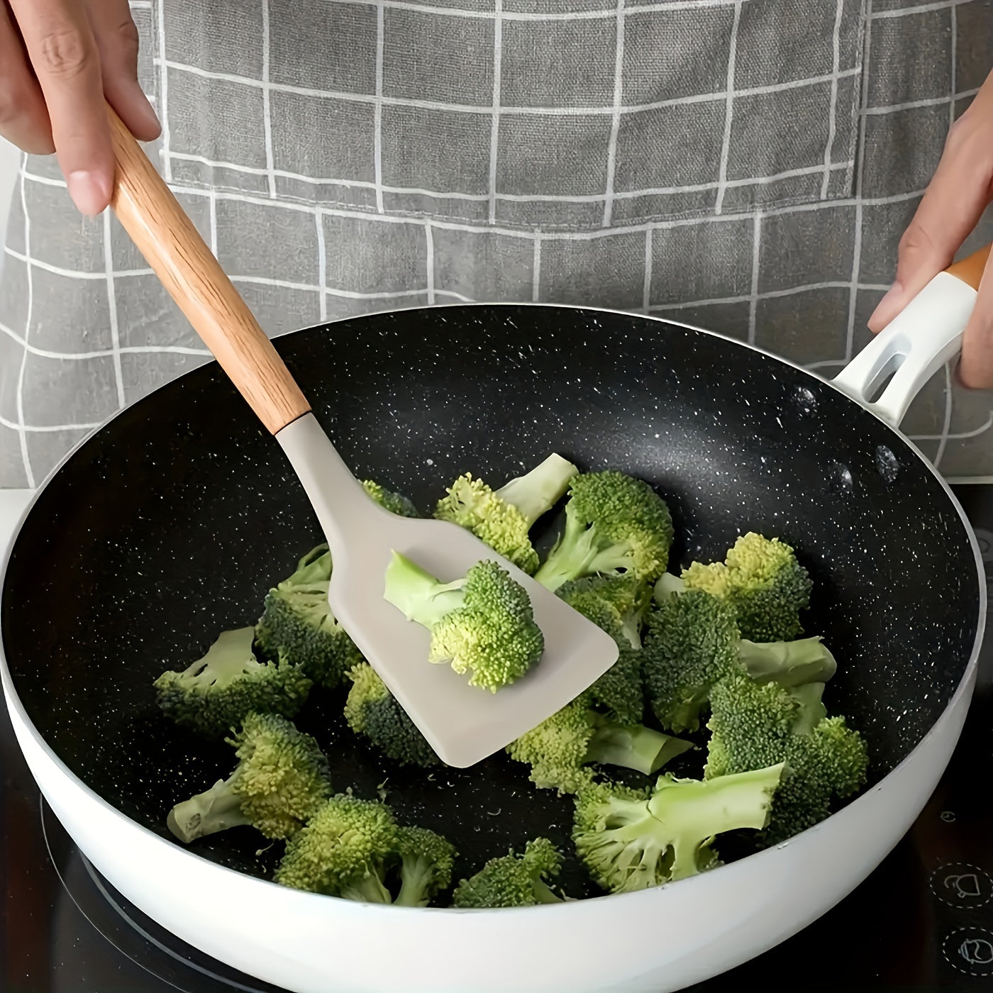 Premium Silicone Kitchen Utensil Set – Heat Resistant and Scratch-Free