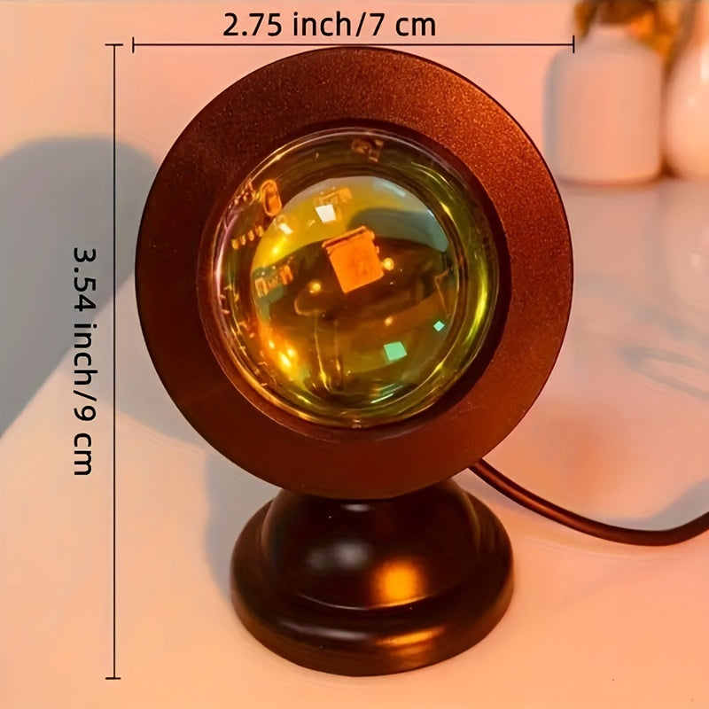 SunGlow Projector Lamp - 16 Colors with Remote Control