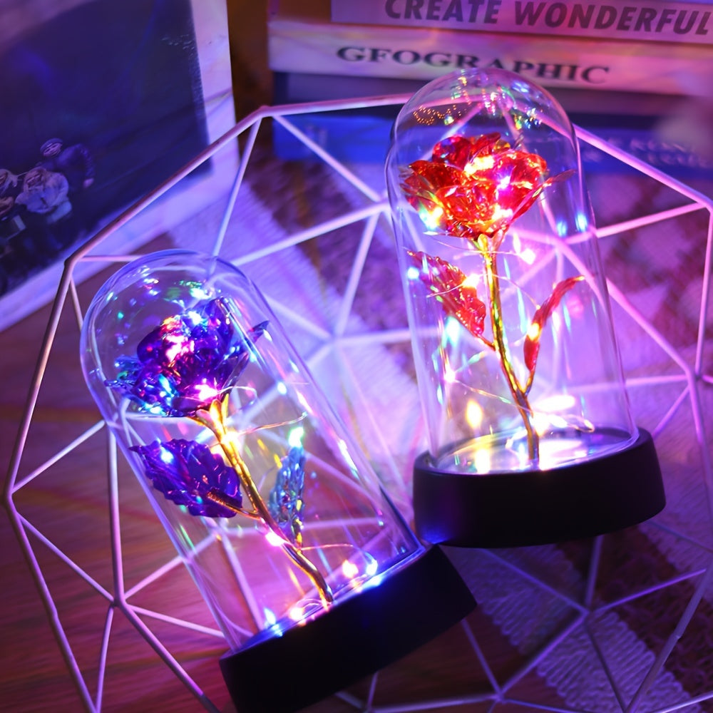 GoldenRose – Luxe Rose Lamp for Interior Decoration