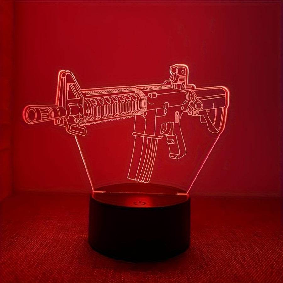 GeoLume - 3D LED Desk Lamp with Touch