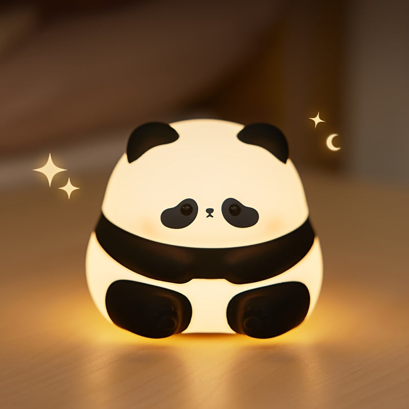 PandaGlow - Large LED Panda Night Light with Rechargeable Battery