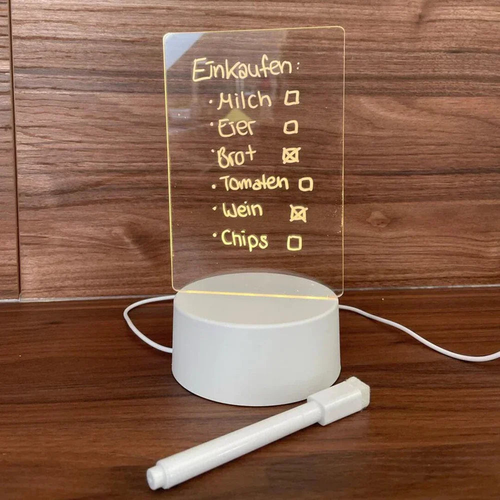 GlowPad – Magically Illuminated Notepad for Creatives