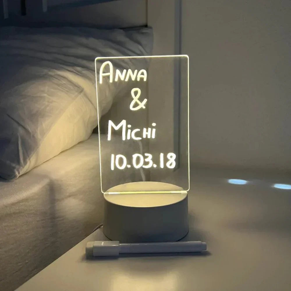 GlowPad – Magically Illuminated Notepad for Creatives