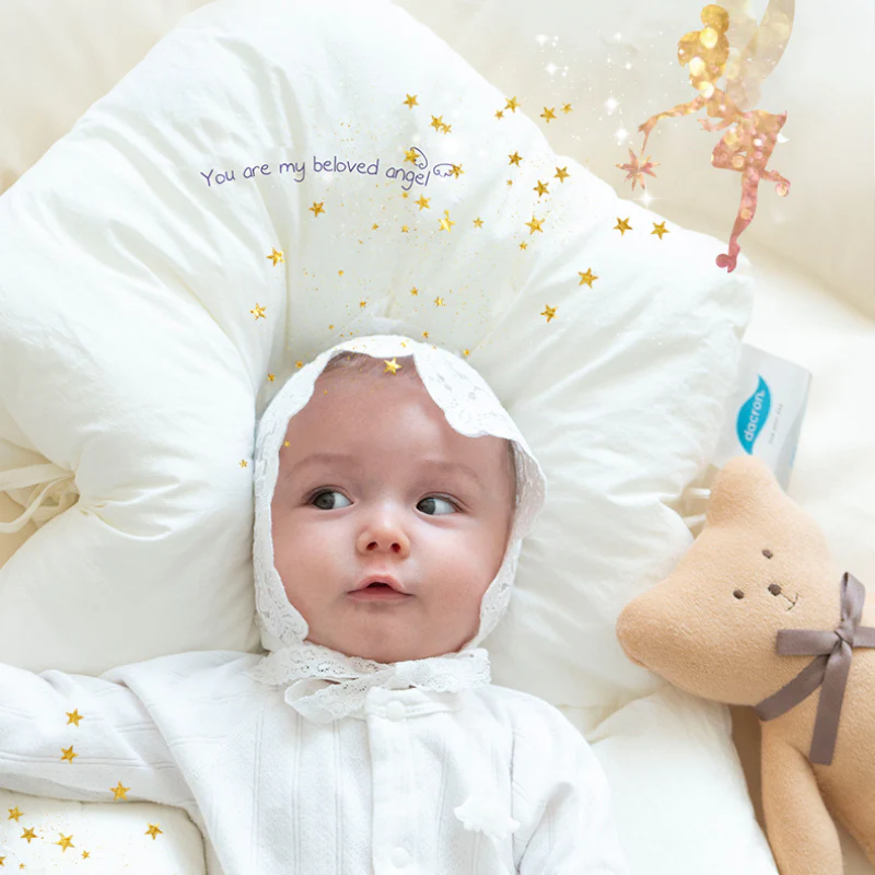 DreamNest – Hypoallergenic Baby Sleeping Pillow for Comfort