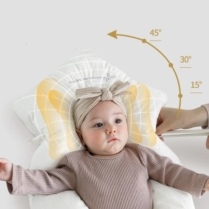 DreamNest – Hypoallergenic Baby Sleeping Pillow for Comfort