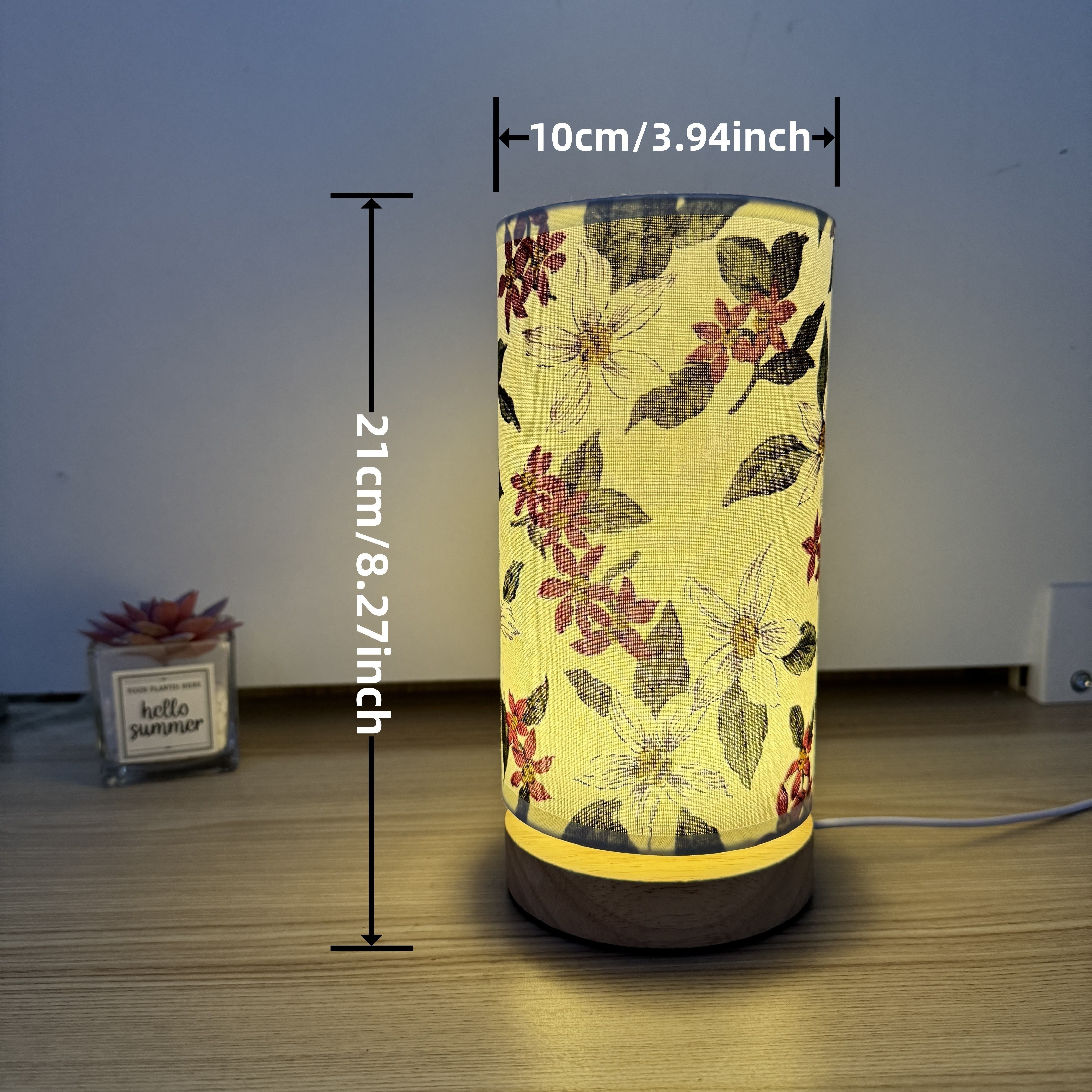 WoodGlow – Kreativ LED Bordslampa i Trä