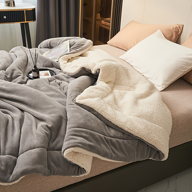 CozyWarm - Luxurious Milk Fleece Double-Sided Throw