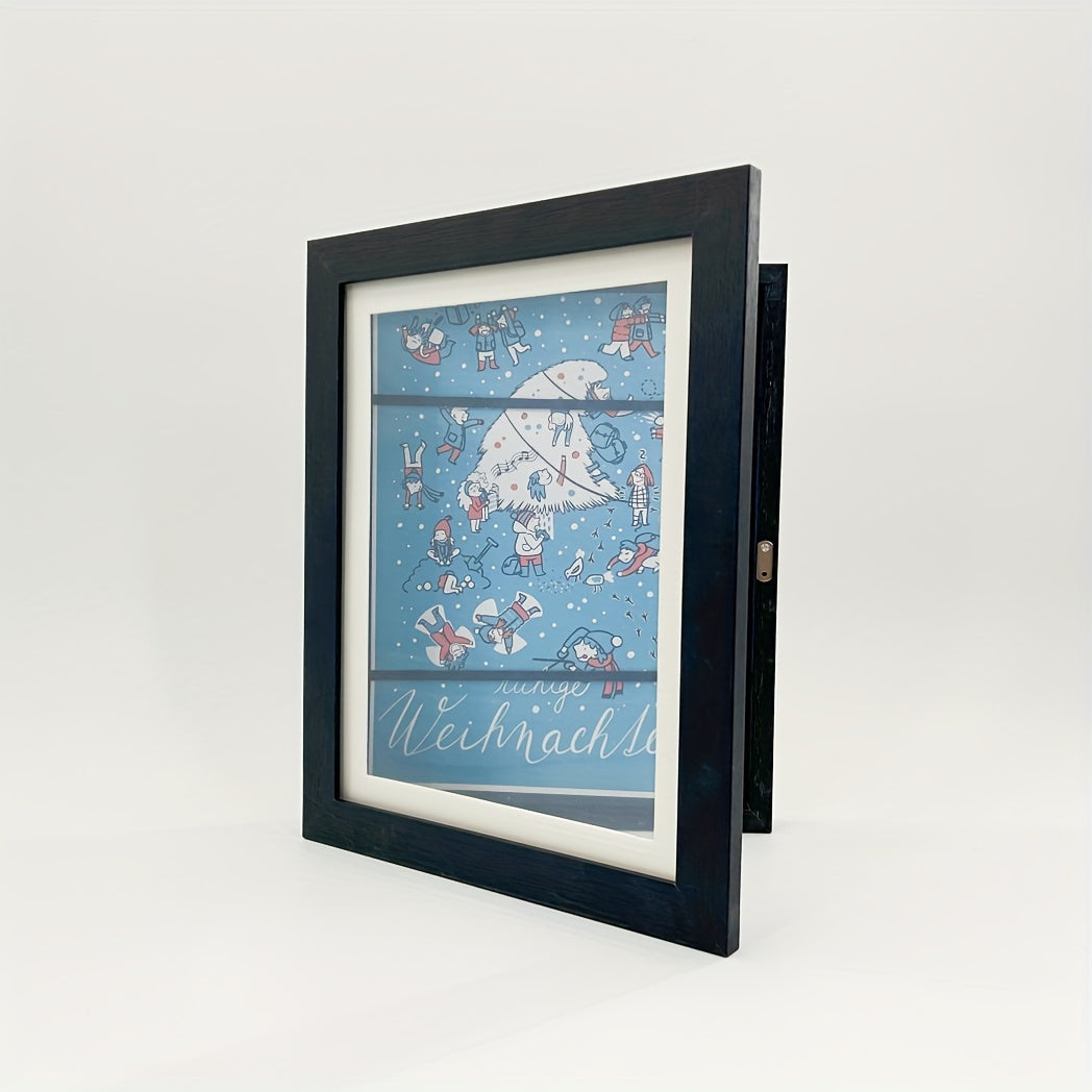 KidArtFrame – Cartoon Kinder Photo Frame with Wooden Frame
