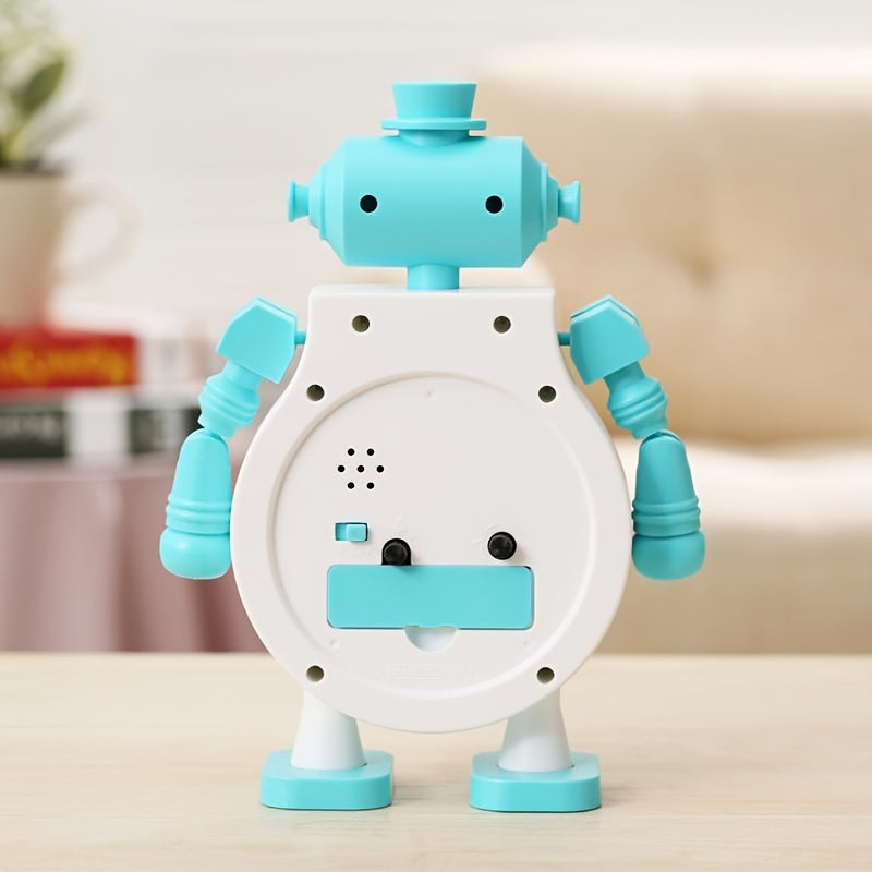 TimeBuddy Clock – Playful Robot Alarm Clock with Alarm