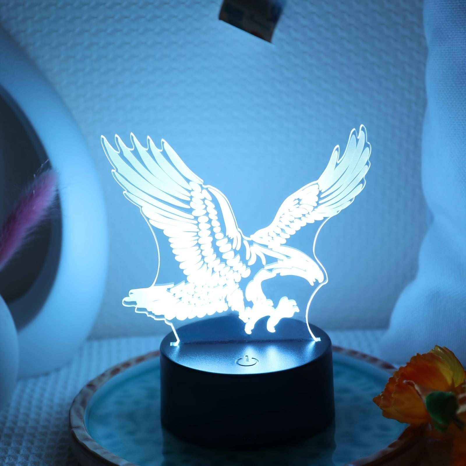 EagleLight – 3D LED Night Light with Colors and Touch