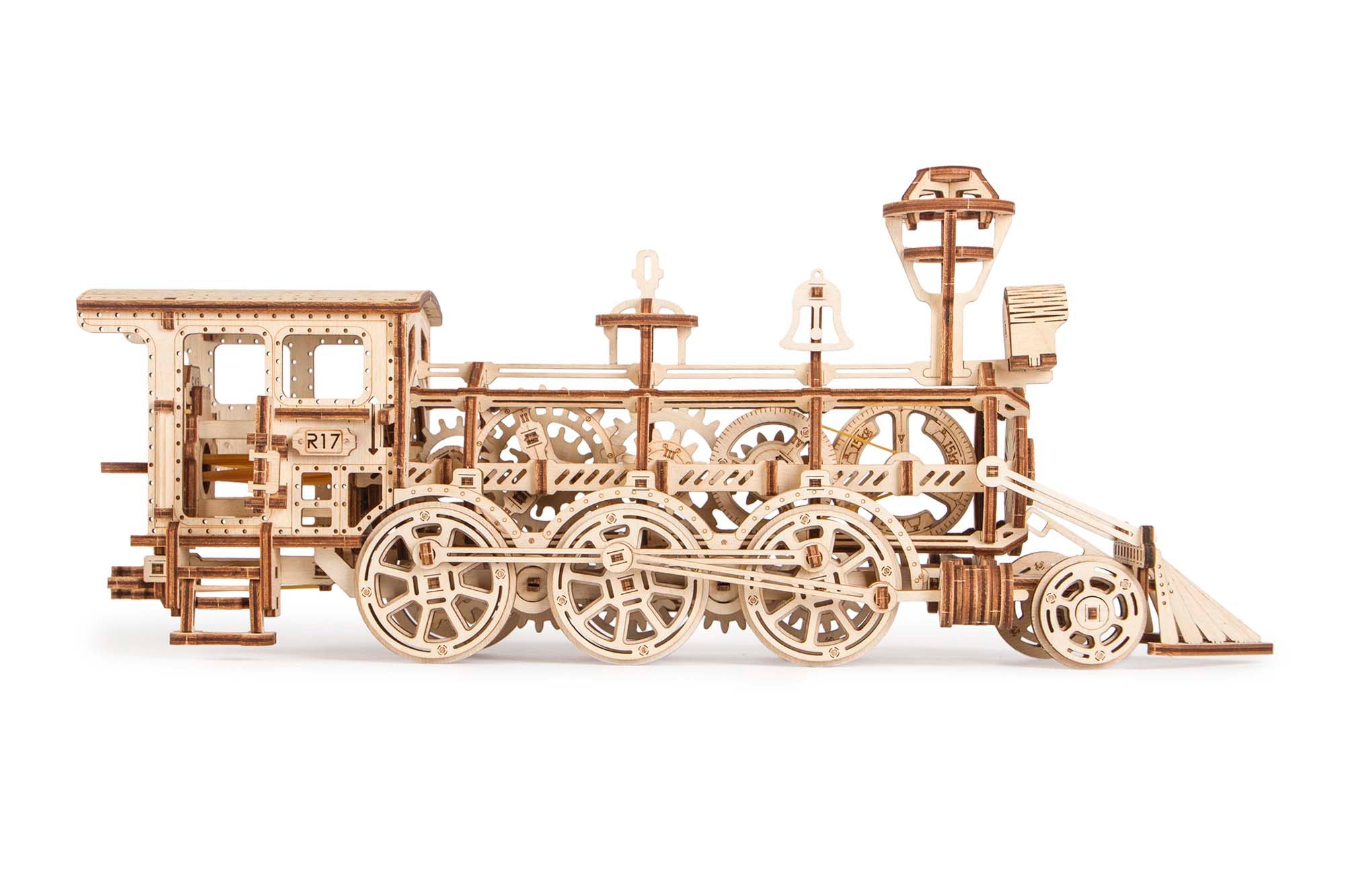 TrainCraft 3D Puzzle - Historic Locomotive with Wagon
