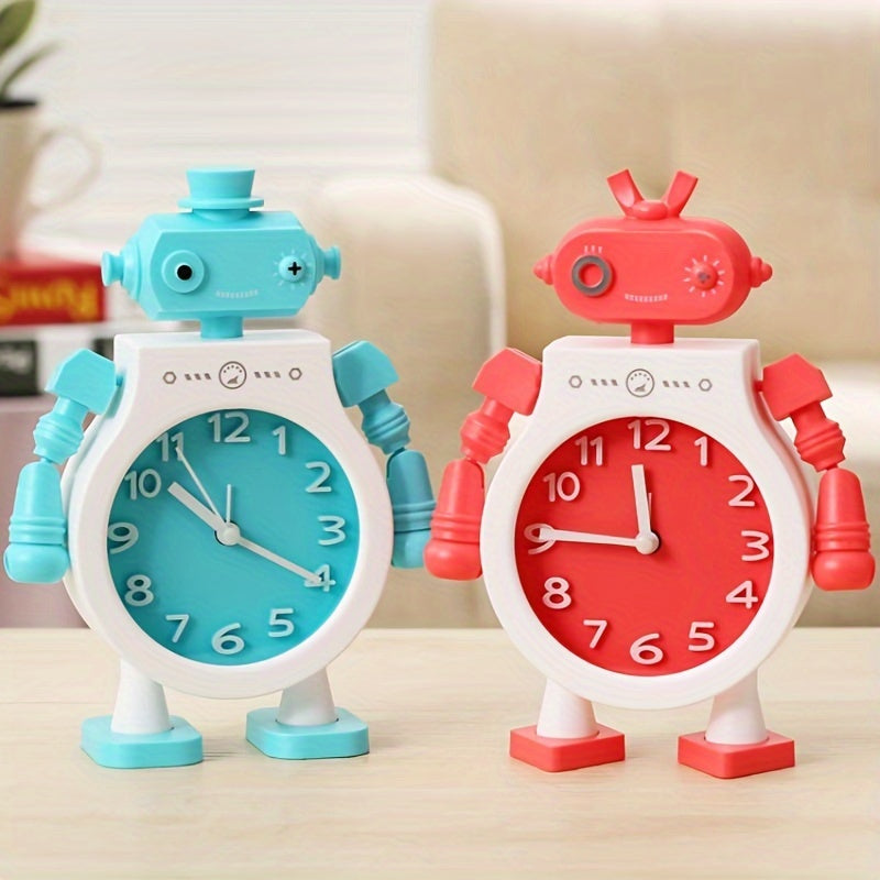 TimeBuddy Clock – Playful Robot Alarm Clock with Alarm