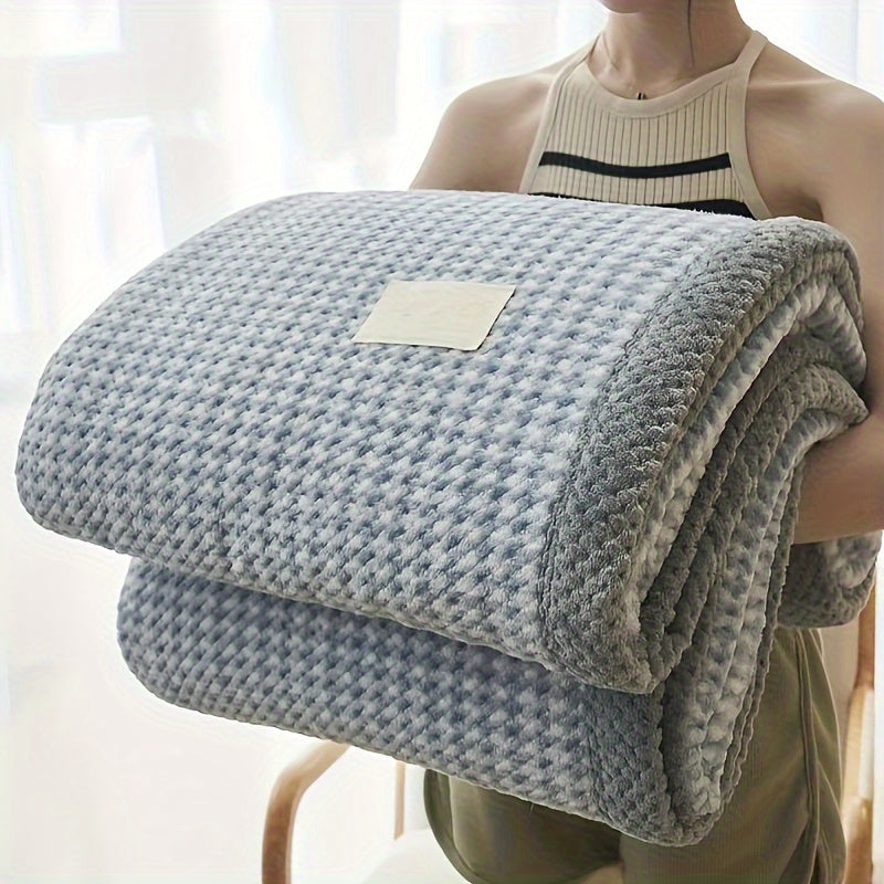 NLDD Coral Chips – Luxurious seasonal blanket for the living room