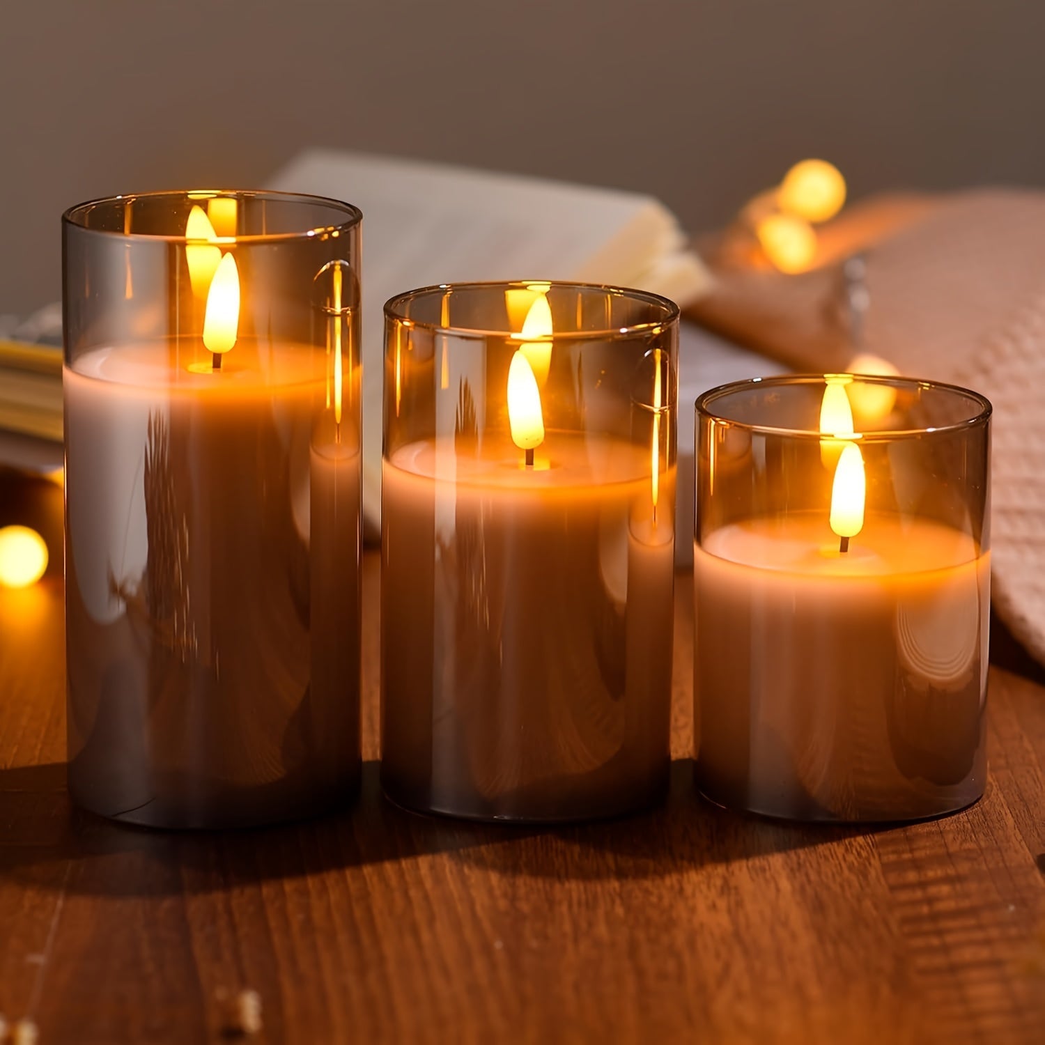 FlameFree LED Lighting Set – Stylish Mood Lighting for Indoors and Outdoors