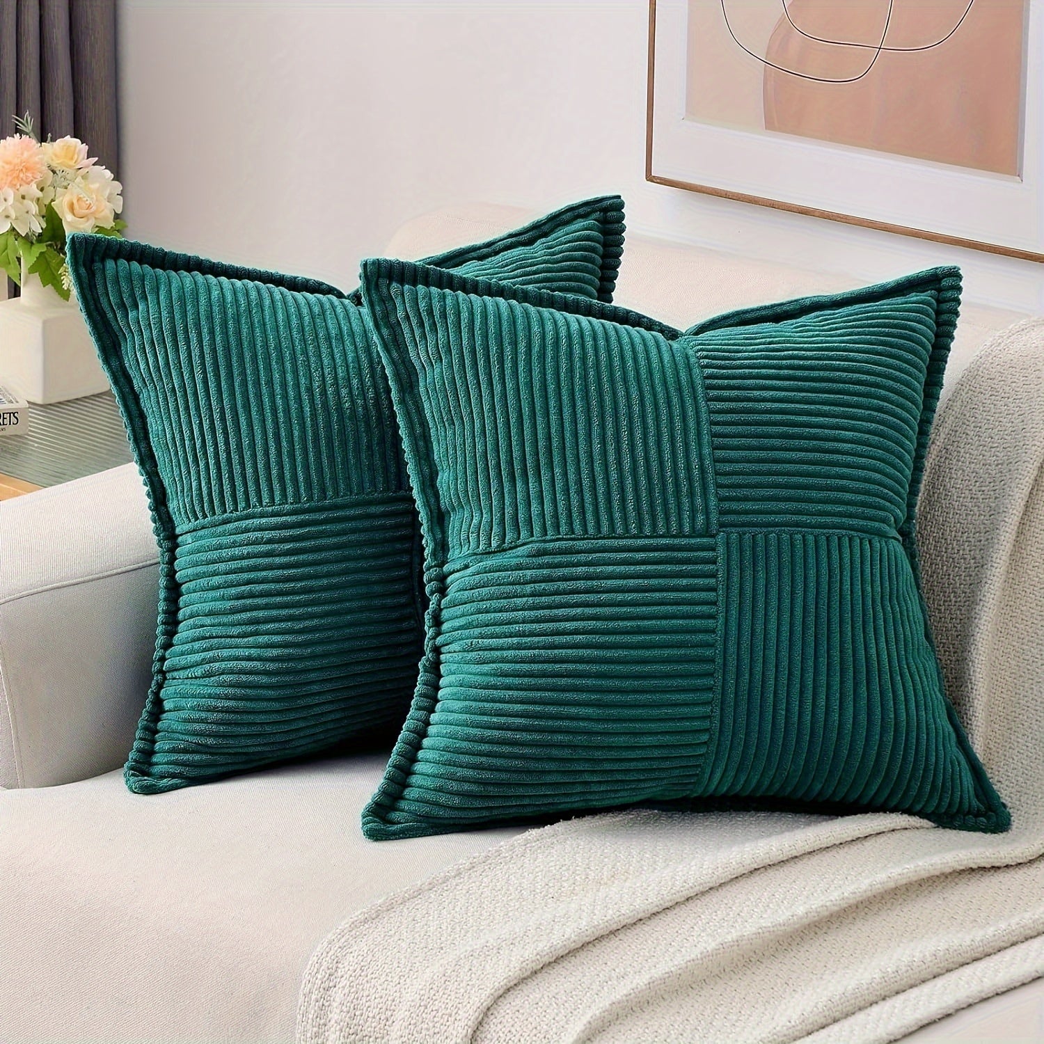 CozyNest Cushion Cover - Elegant Cushion Cover for Sofa and Bedroom