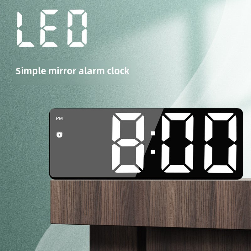 LumiClock – Stylish LED Alarm Clock with Date and Temperature
