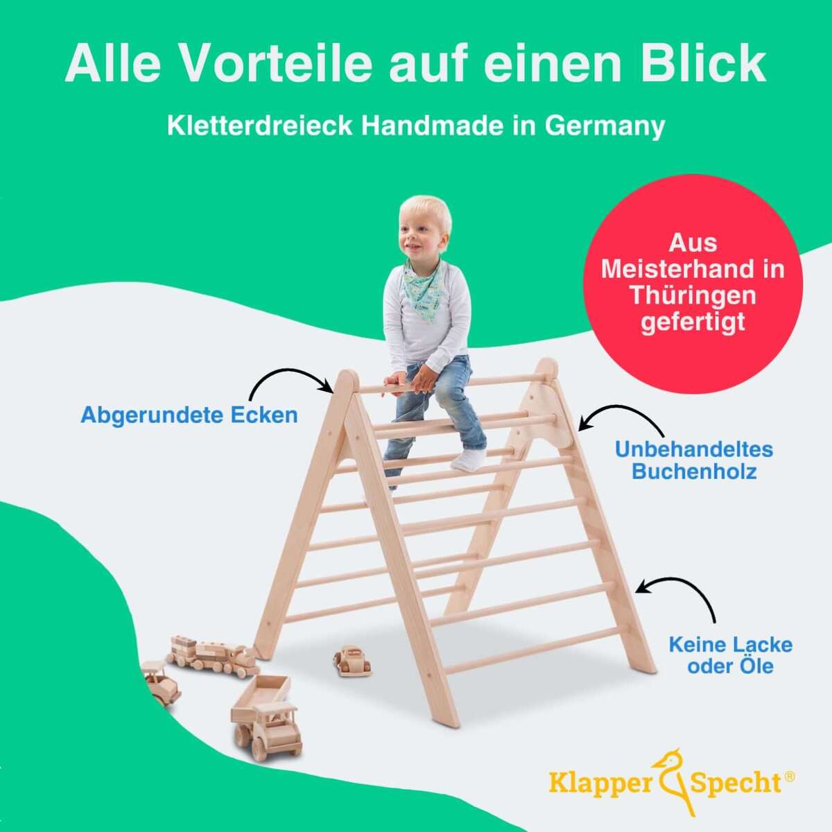 PlayBar - Sustainable Handmade Climbing Pole for Kids