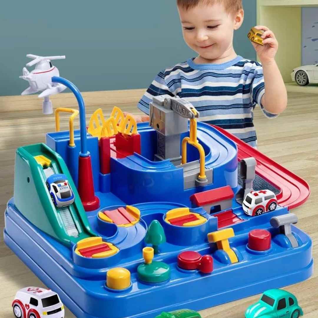 RescueTrack Adventure Set – Educational Preschool Toy