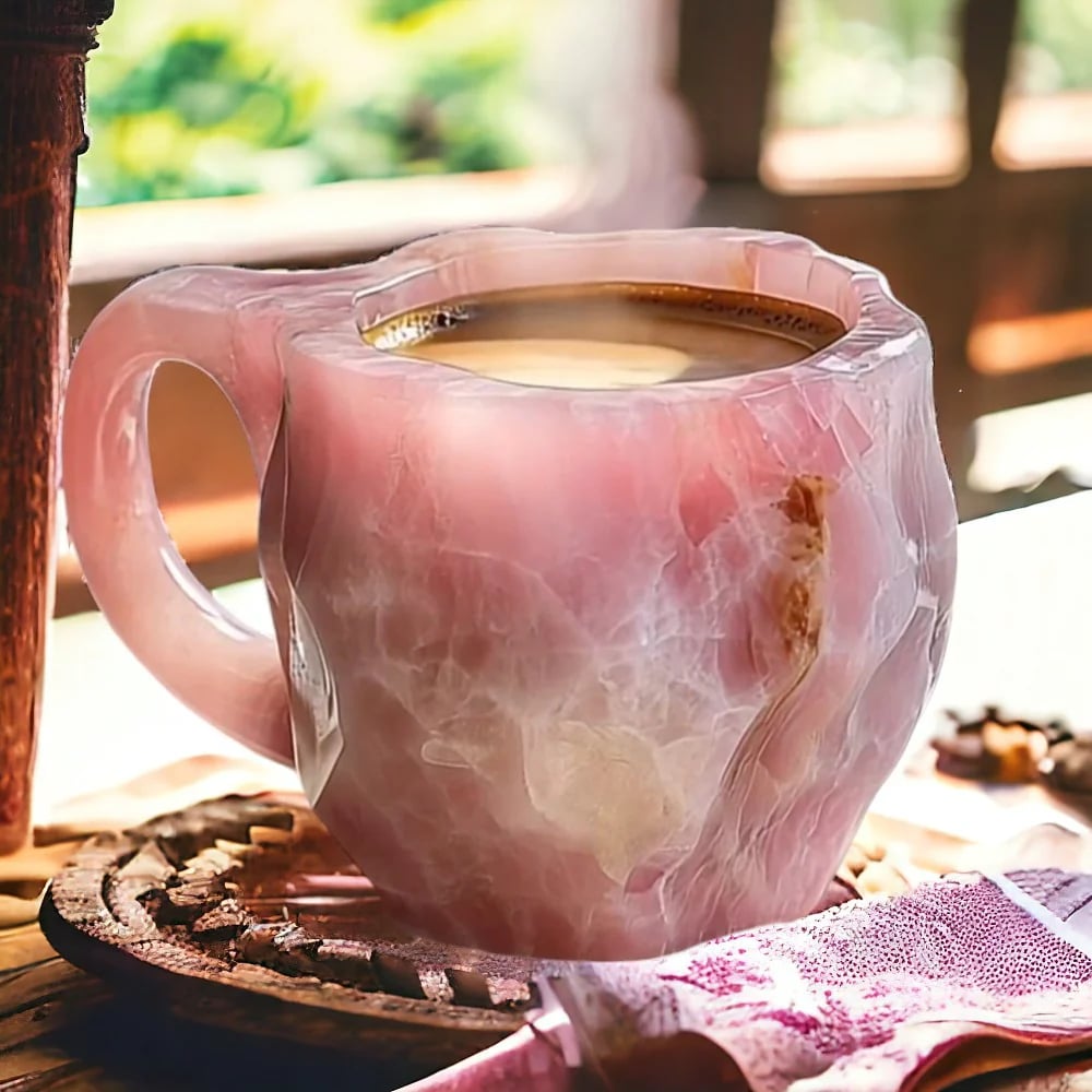 CrystalBrew - Luxe Crystal Coffee Cup for the Home