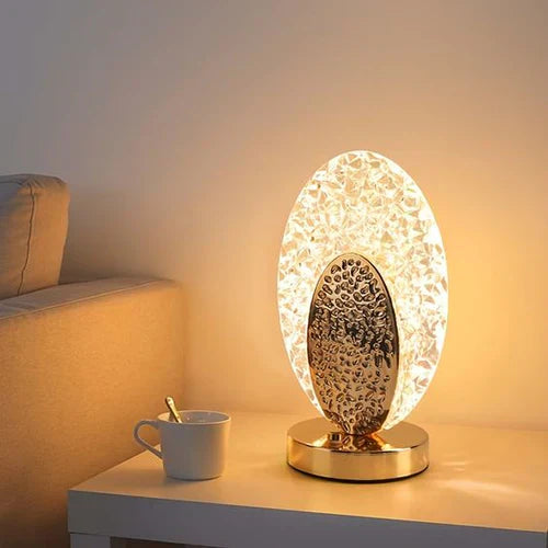 PeacockLuxe – Elegant Luxe Table Lamp for Interior Design