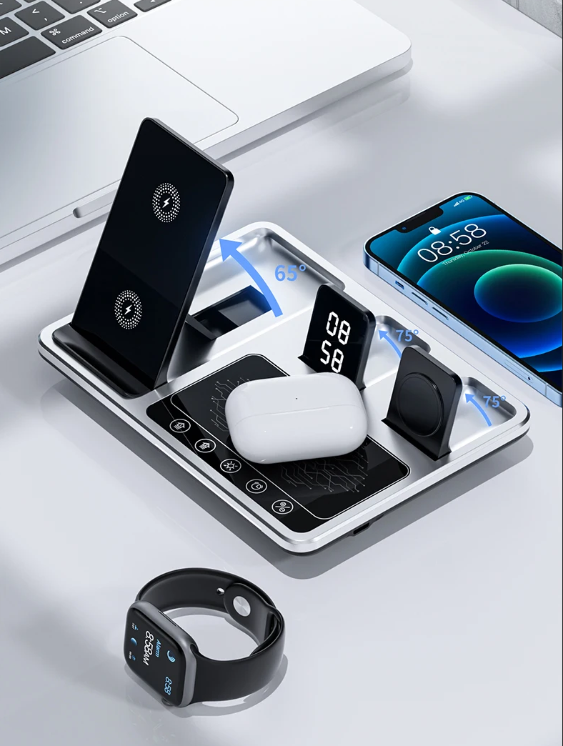 PowerPro Charger – 4-in-1 Wireless Charging Station