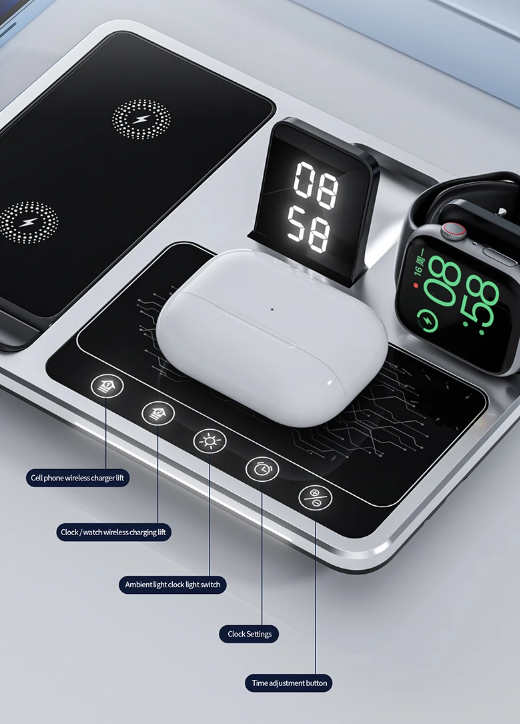 PowerPro Charger – 4-in-1 Wireless Charging Station