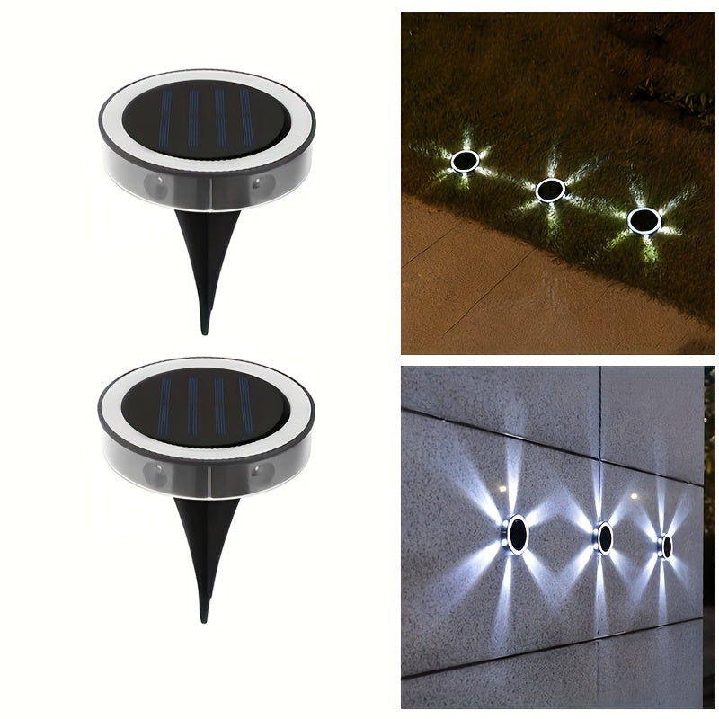 SolarGlow – 6 LED Utomhusbelysning med Solenergi