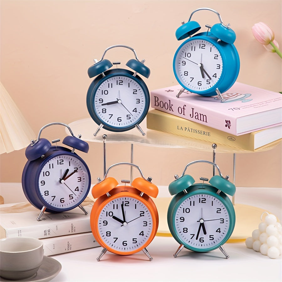 TimeRing Clock - Retro Metal Alarm Clock