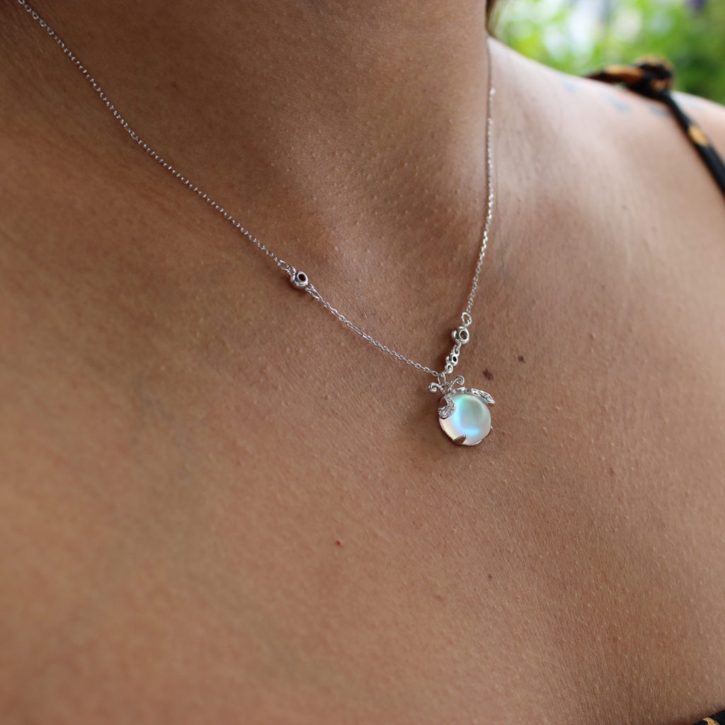 Captivating Moonstone Necklace from Eldfluga | Unique and Brilliant