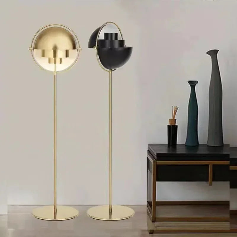 Stylish Glow - Luxurious LED Table Lamp in Black and Gold