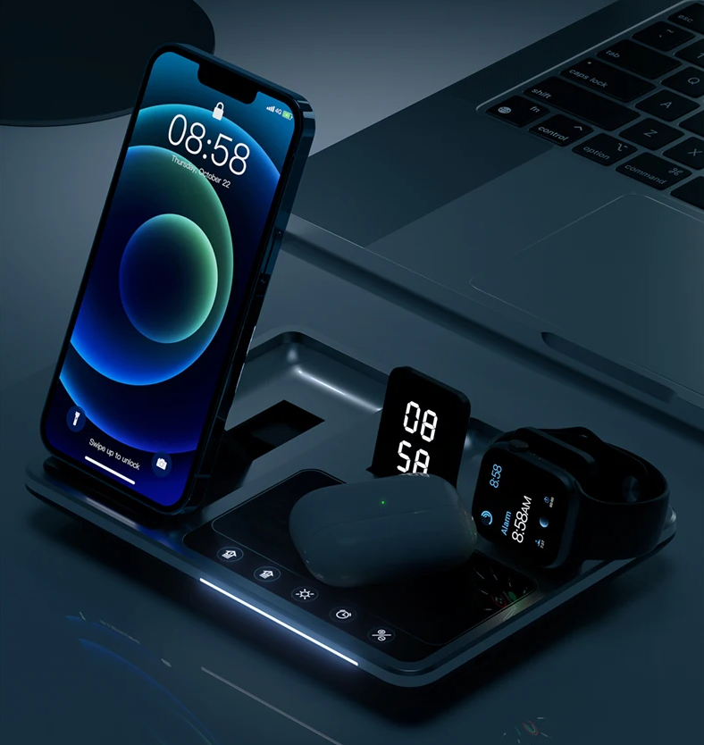 PowerPro Charger – 4-in-1 Wireless Charging Station