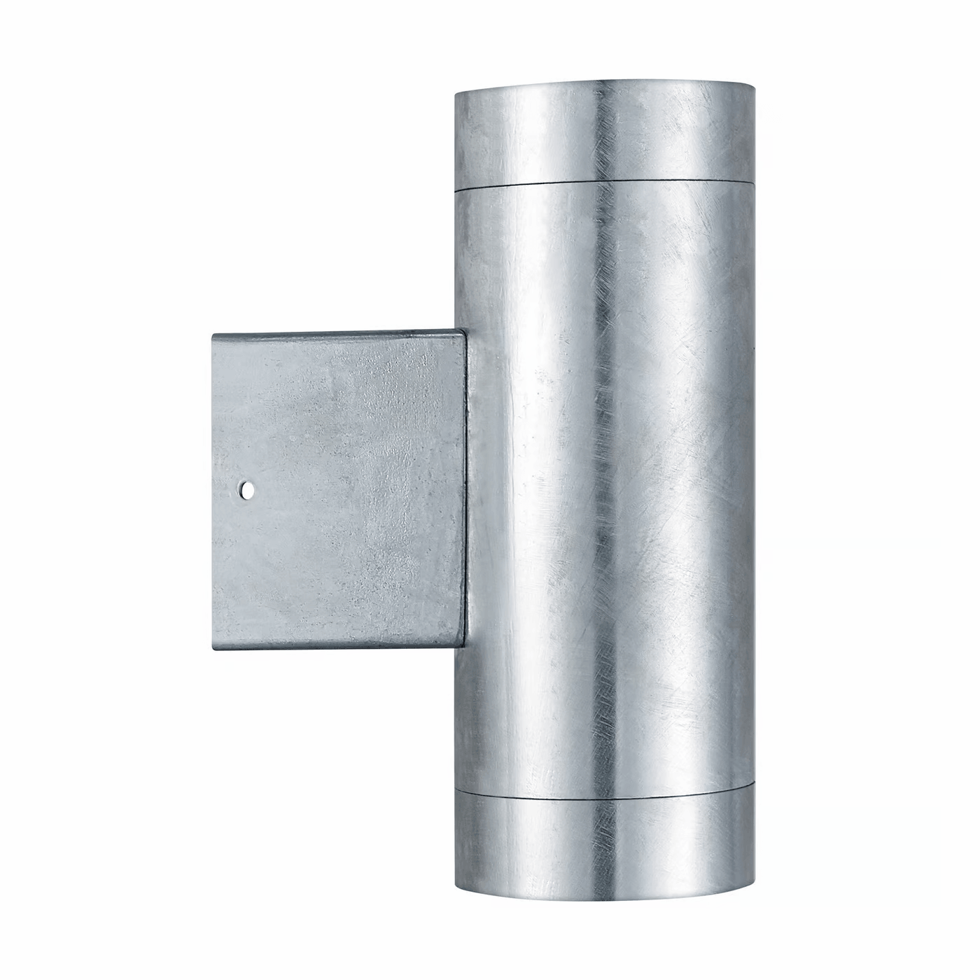 UrbanGlow Lamp – Sleek Silver Up-Down Outdoor Lamp