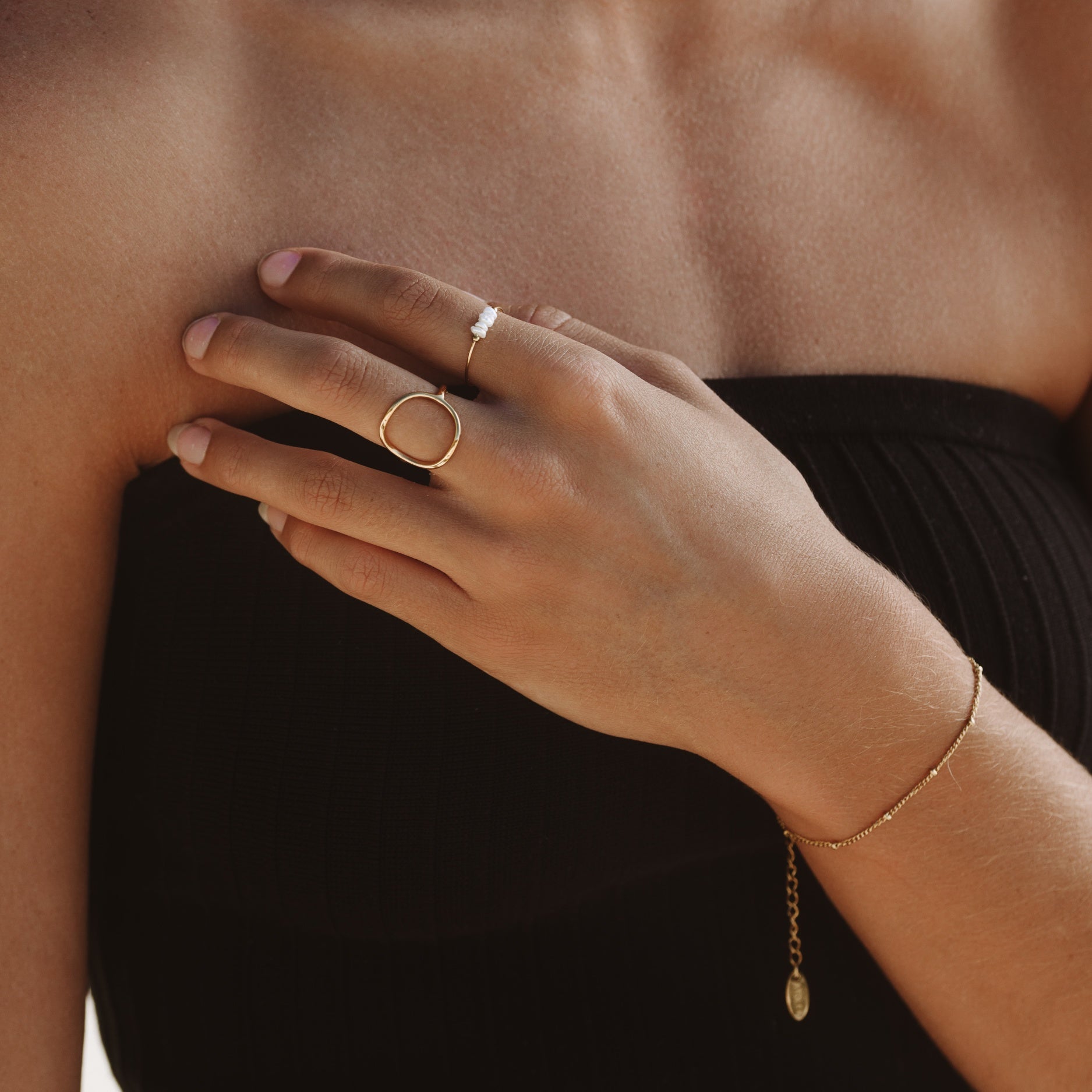 Elegant Liora Kralen Bracelet with Subtle Charm