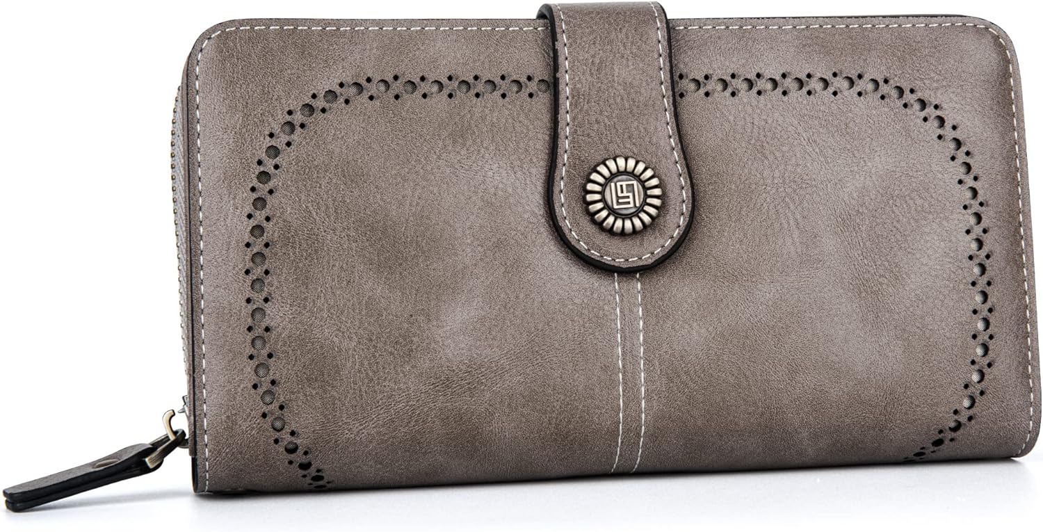 LeatherMax - Stylish Leather Wallet with Wristband