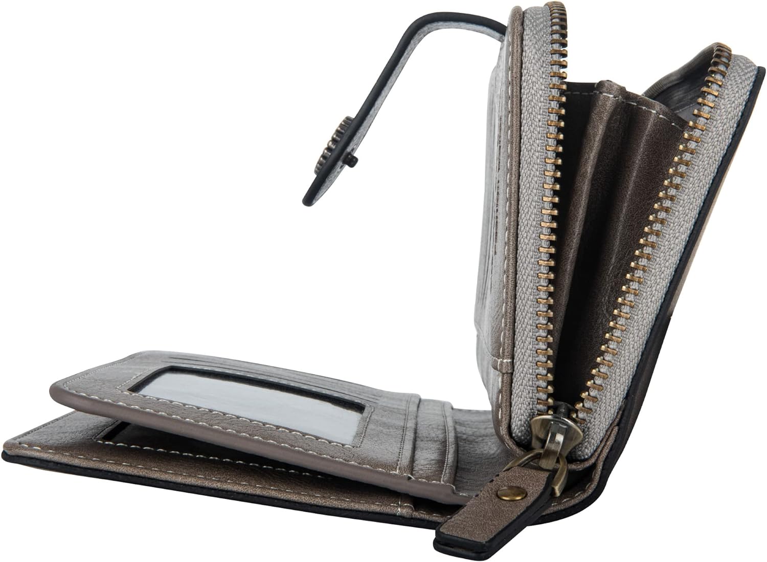LeatherMax - Stylish Leather Wallet with Wristband