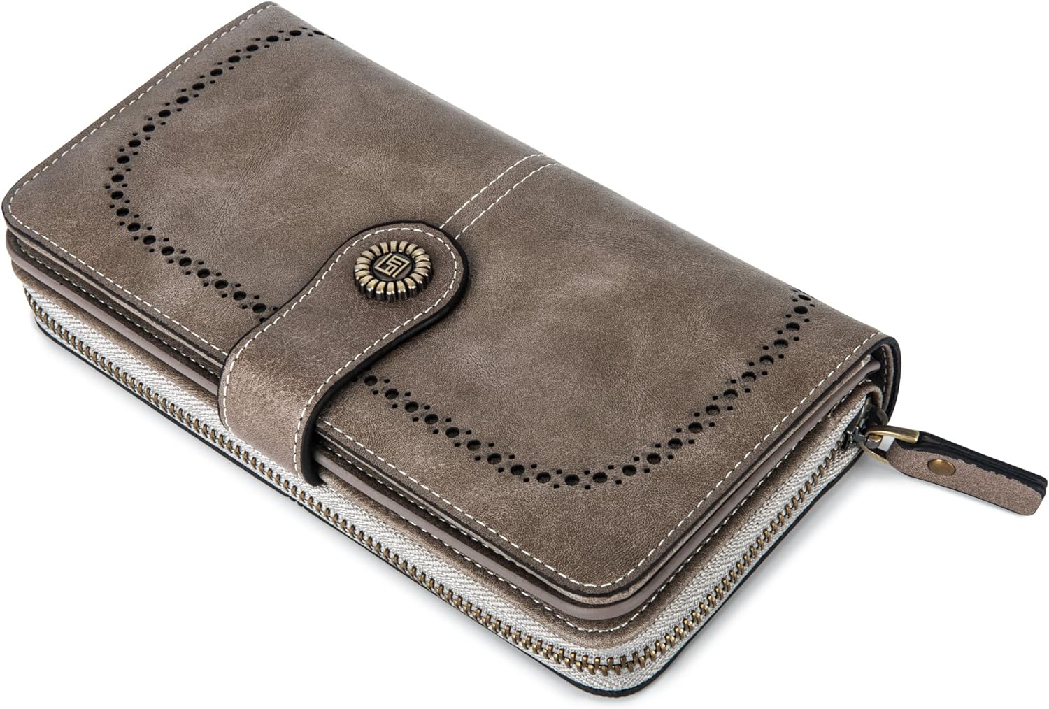 LeatherMax - Stylish Leather Wallet with Wristband
